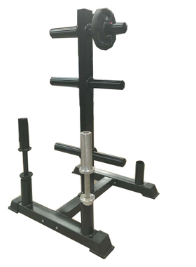 速发杠铃架家用杠铃杆架展储铃子商用健身房收纳架大孔杠架片存示