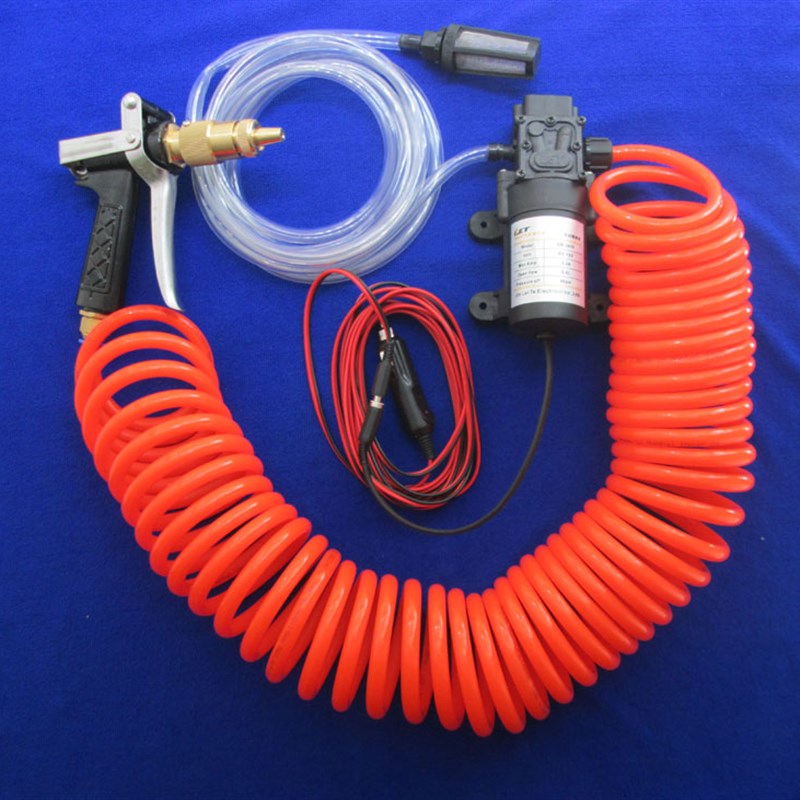 速发洗车器洗电动 车载洗车器洗车水泵12v 高洗自助 车机便携式压