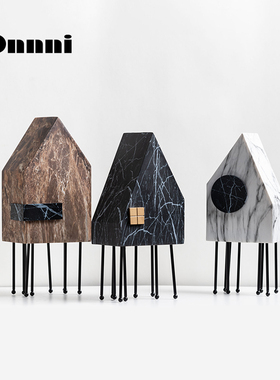 速发装饰推荐子奢房轻摆件树脂间属客厅样板金桌面卧室书房家居软