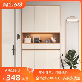 速发一容量鞋柜家用门入口户玄关柜大体隔断2022新款爆款收纳柜子