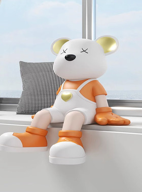 速发熊客关大型落地玄厅摆件礼视柜沙发旁装饰灯乔迁新居电品