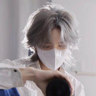 速发狼尾假发男短发时尚帅气然鱼头中鲻刘海男士自分武士头全头套