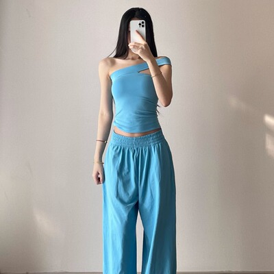 阔腿裤·夏季cotton系列百搭抹胸
