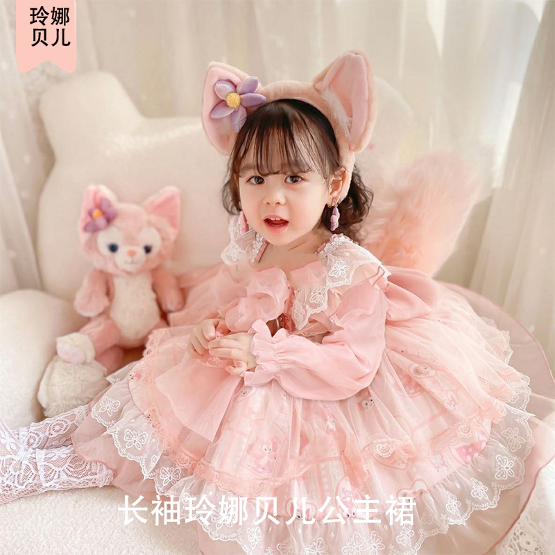 女童玲娜贝儿公主裙洛丽塔