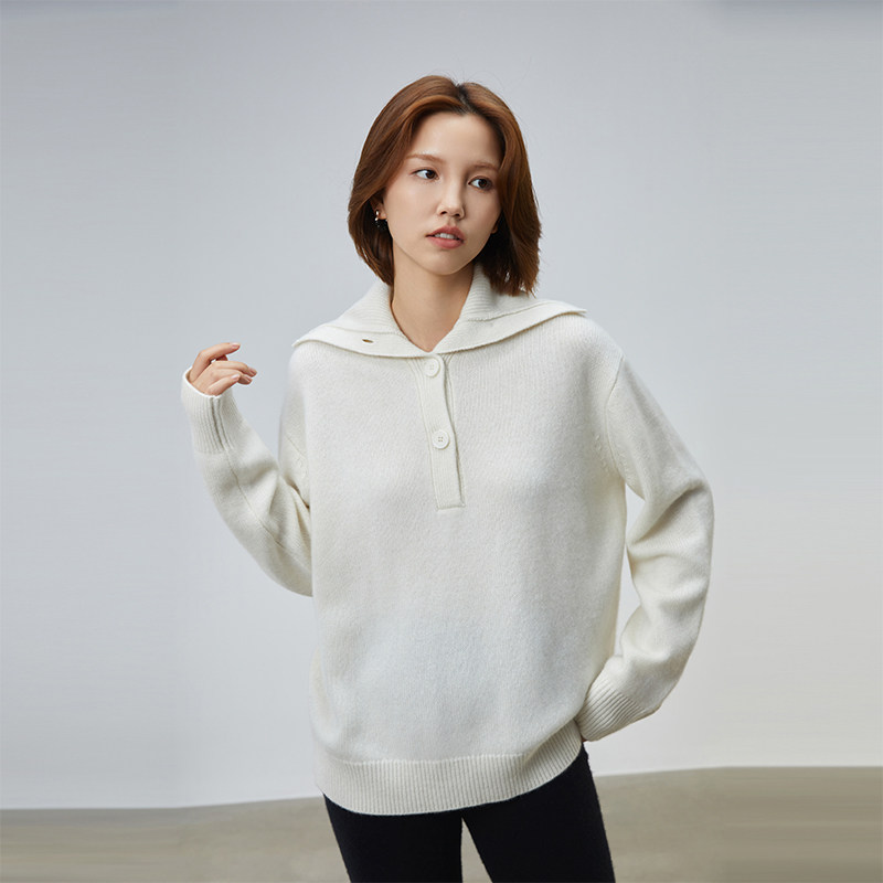 100羊绒亲肤女毛衣套衫针织