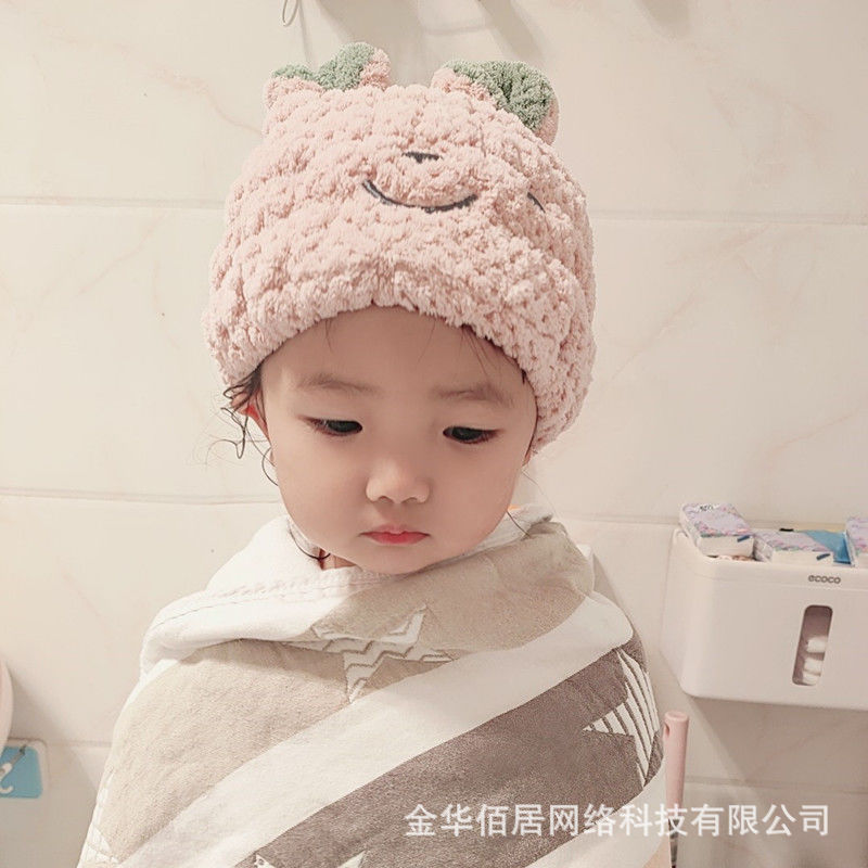 【严选】儿童干发帽超强