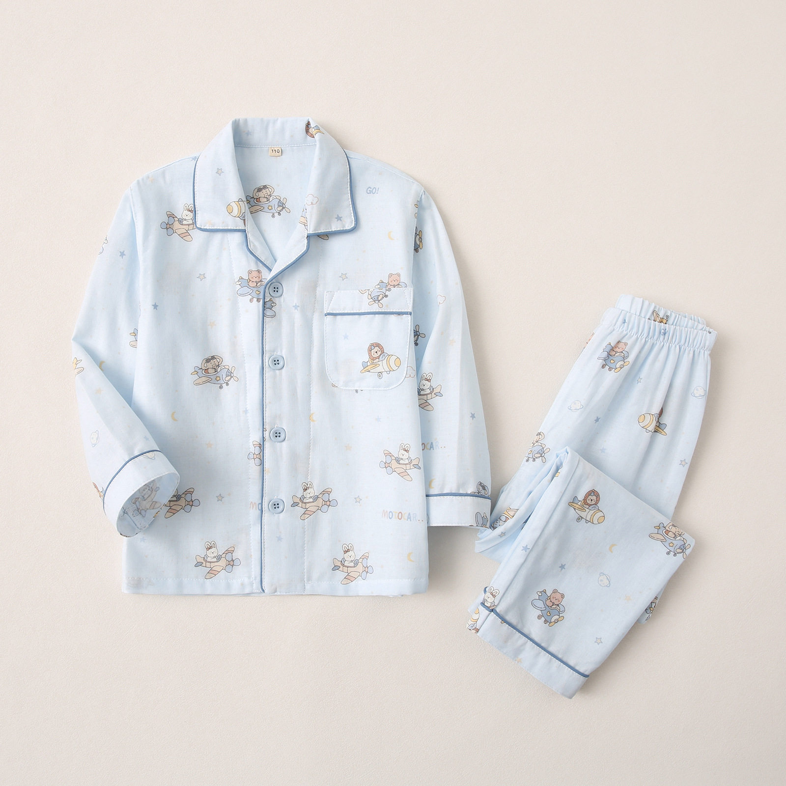 宝宝家居服套装春秋款202