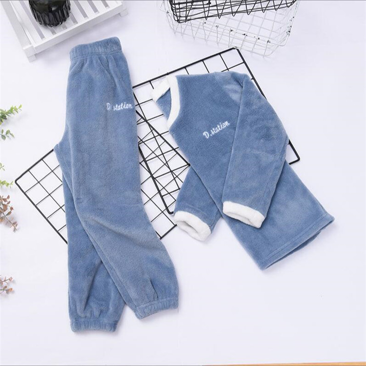 儿童家居服上衣冬季女童