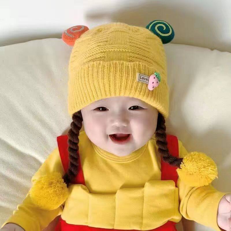 宝宝帽子秋冬季护耳加厚