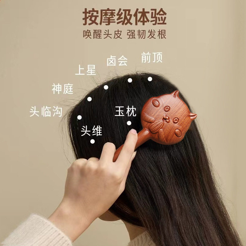 蓬松梳超可爱猫咪气垫囊