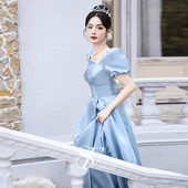 高档晚礼服女宴会高贵优雅都市现代十八岁成人礼高级感典礼连衣裙