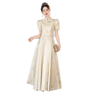 声乐艺考晚礼服女宴会高端奢华大牌优雅公主18岁成人礼年会连衣裙