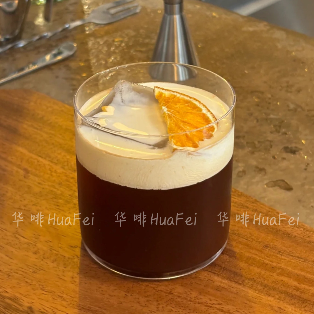 网红复古冰拿铁美式咖啡杯耐热玻璃杯圆柱杯鸡尾酒特调冷饮料杯子