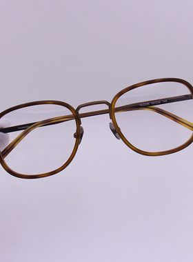 复古超轻纯钛方框眼镜 女款近视素颜文艺眼镜框 男款眼镜框ALCOR