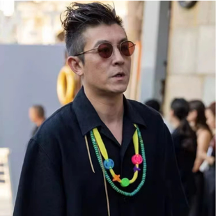 7285陈冠希同款 717W复古圆框近视眼镜架钛架温莎圈框墨镜框太阳镜