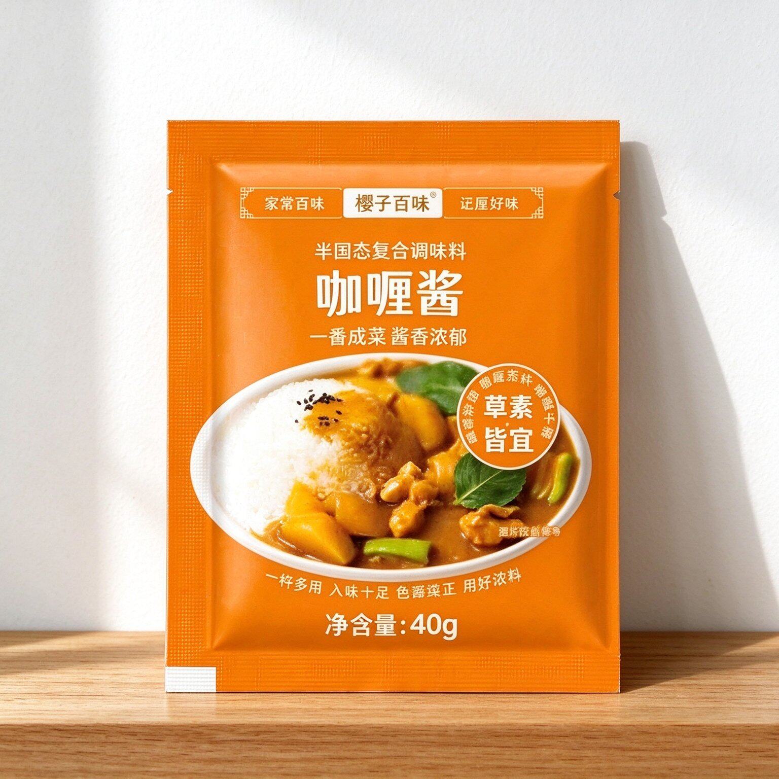 泰式咖喱酱咖喱炒饭牛肉鸡肉料理包原味家用咖喱土豆咖喱鸡调味料