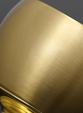 寺庙家香粉盅用佛堂供佛用品现檀香炉香粉盅 道粉罐香檀香粉铜炉