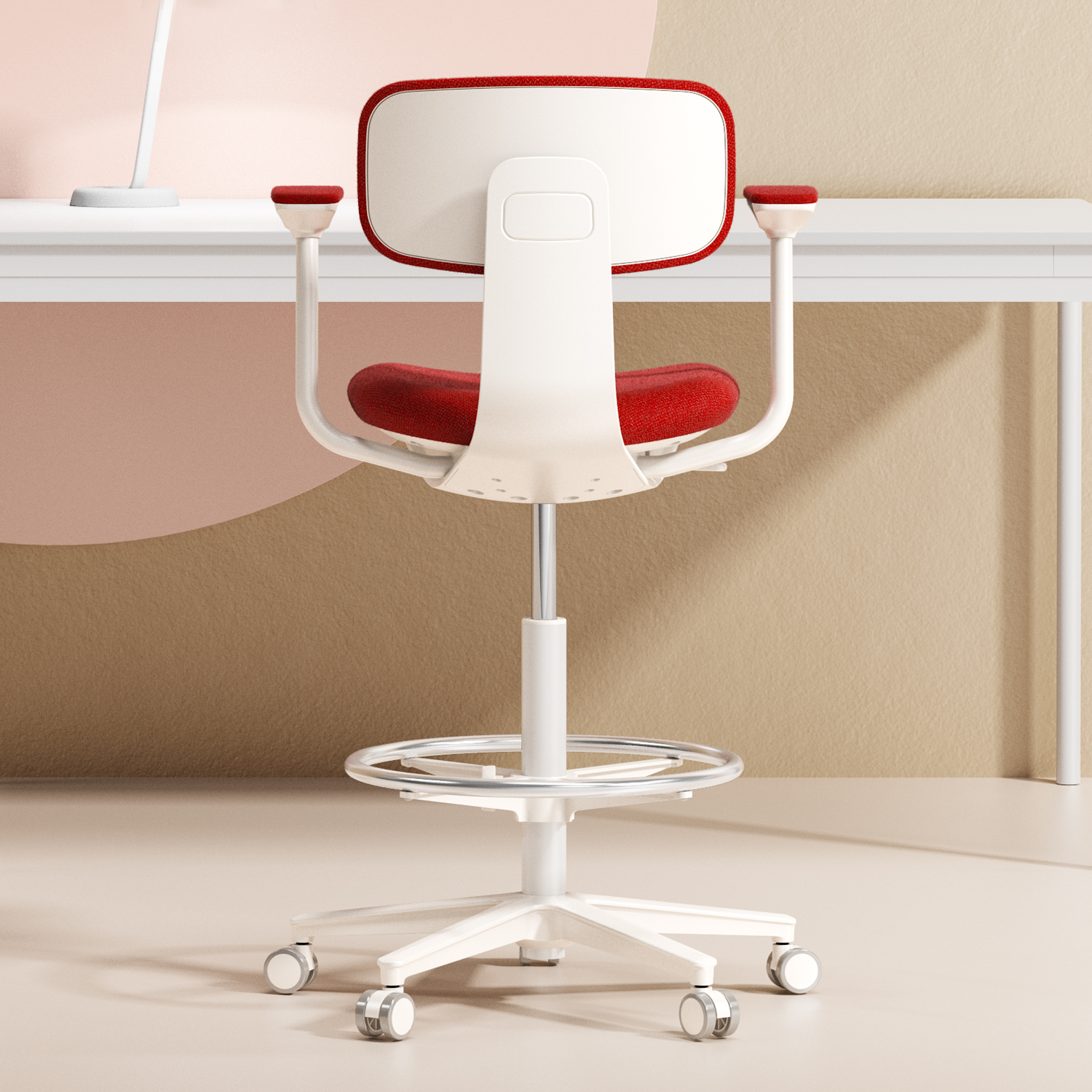 护腰吧台椅加高脚椅吧椅办公椅升降椅骑马鞍凳电脑椅学习椅书桌椅