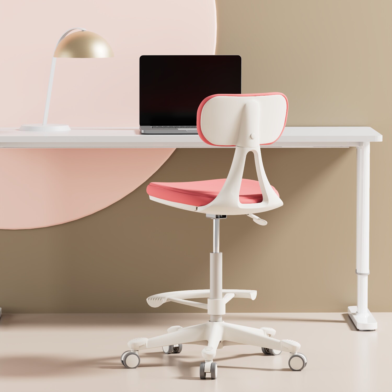 高脚电脑椅升降椅吧台椅家用办公椅学习椅转椅靠背凳吧椅骑马鞍椅