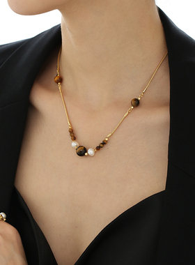 ACEVITA美拉德天然珍珠项链