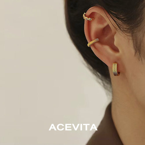 ACEVITA欧美时尚简约耳骨夹耳扣