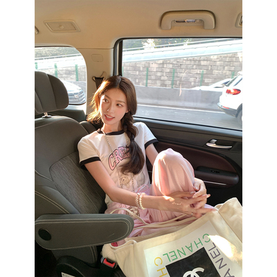 SourceWithU印花精纺柔软棉T恤