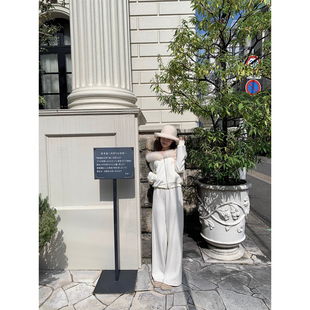 长裤 SourceWithU 型秋冬休闲裤 羊毛桑蚕丝混纺2色垂顺裤 老钱剪裁