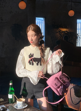 SourceWithU 天生女主 版型敲正高腰百搭短裤女显高显瘦黑色裤子