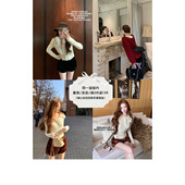 100桑蚕丝底布奢华质感2色丝绒百搭短裤 SourceWithU 琥珀丝绒 女