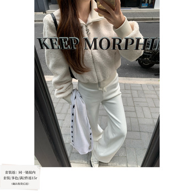 SourceWithU抽绳百搭休闲裤