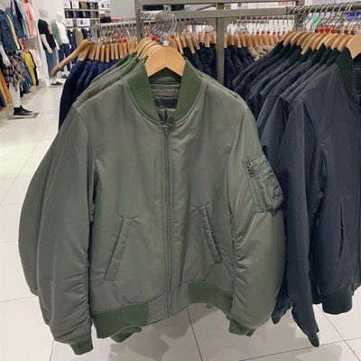 棒球领秋冬季宽松棒球服