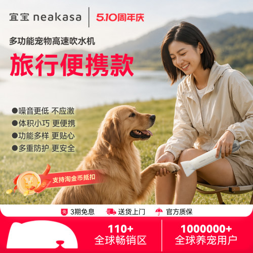 宜宝高速吹水机狗狗露营滑雪专用