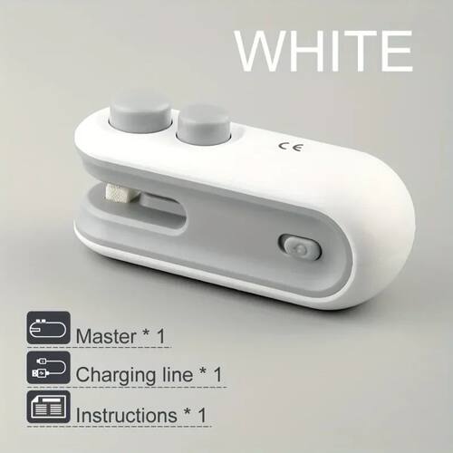 1pc Rechargeable Snack Bag Sealer: USB Magnetic Mini Sealer