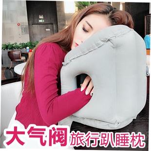 inflatable air pillow travel airplane rest sleep u shape 3