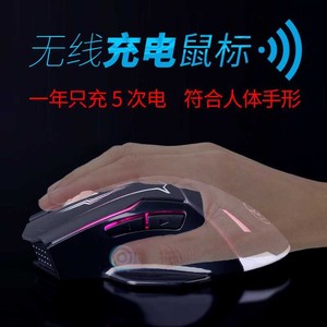 大手型大号无线鼠标自带可充电磨砂无充电光电静音无限游戏鼠标