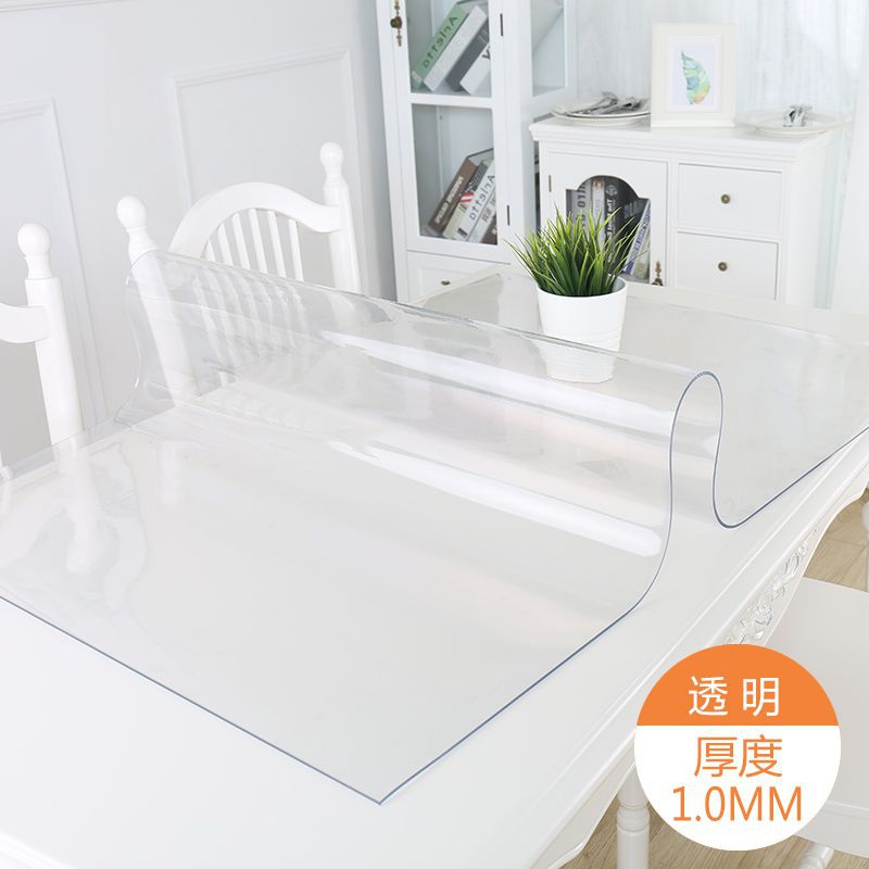 面pvm软防水洗防枱防玻璃垫油桌布餐桌台布茶几塑料垫胶垫免台面