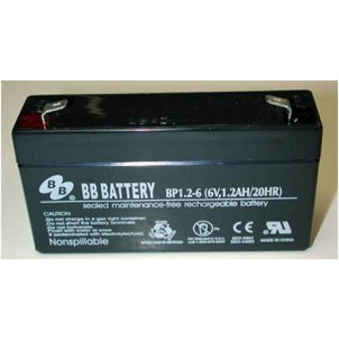 现货BB蓄电池 BP1.2-6 6V1.2AH应急电源/通讯设备/照明电源用