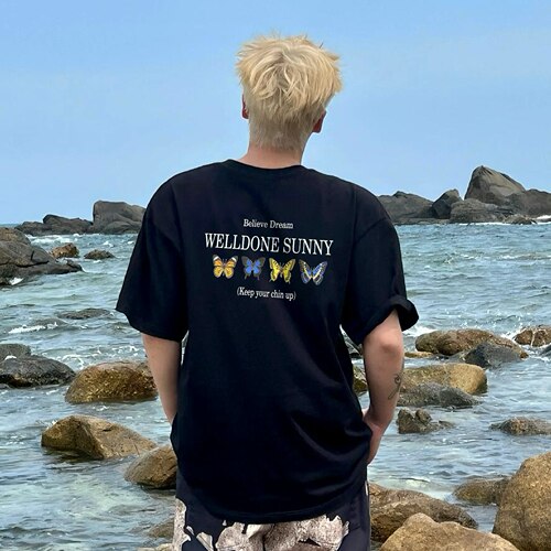 小众潮牌美式短袖welldonesunny