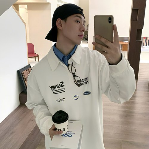 Welldonesunny潮牌长袖polo衫