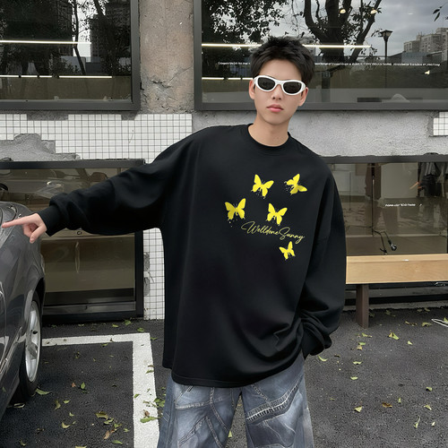 WelldoneSunny小众潮牌长袖T男