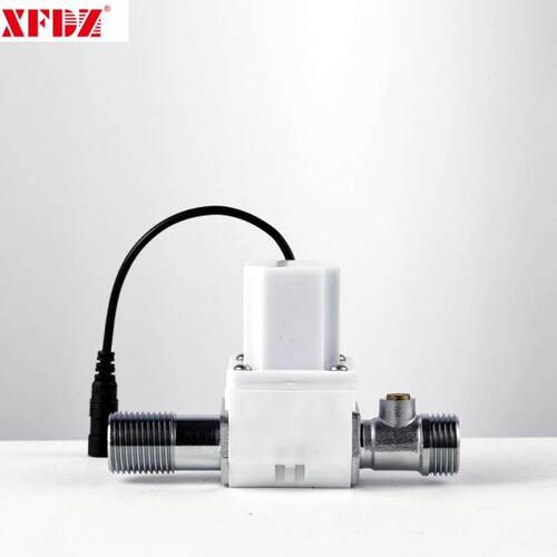 6分螺纹管感应水龙头阀可调节智能卫浴I小冲阀电磁阀DC3V12V脉