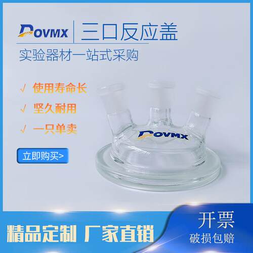 厂家直销开口反应器盖150/24*2高硼硅材质