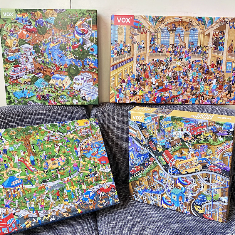 细节丰富幽默风趣VOX成人拼图