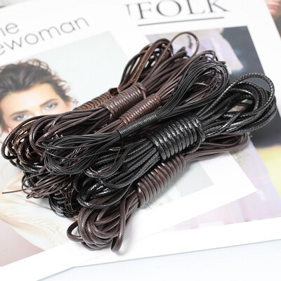 文玩蜡皮绳蜡线腊绳韩国蜡绳手链编织绳项链挂件绳diy吊坠绳