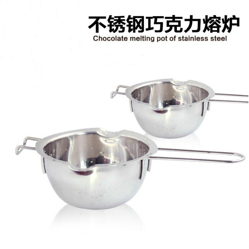 304不锈钢黄油加热锅巧克力隔水融化碗家用烘焙工具新手小奶锅