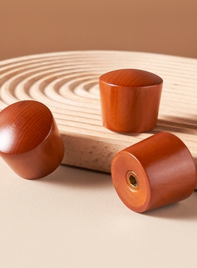 榉木实木木质锅扭提手盖珠锅盖顶帽锅盖头通用不锈钢玻璃盖顶珠