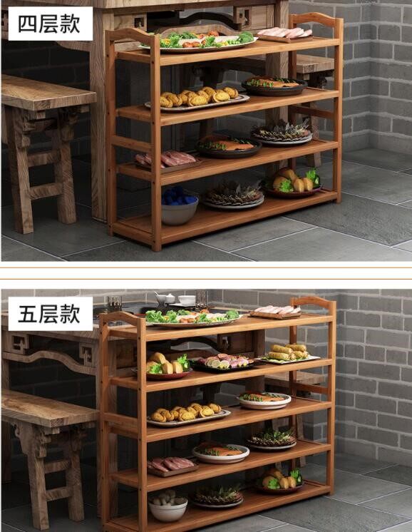 多层整理架放串串香菜调料架浴室牛肉火锅菜架子盘子架墙角菜盆店