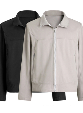 GOSNACE/GOS 立领解构设计cleanfit轻薄透气皮肤衣夹克外套