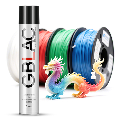 3D打印热床机lac胶水喷雾喷胶防翘边3d打印耗材pla abs petg通用热床pei面板喷胶打印平台粘合剂