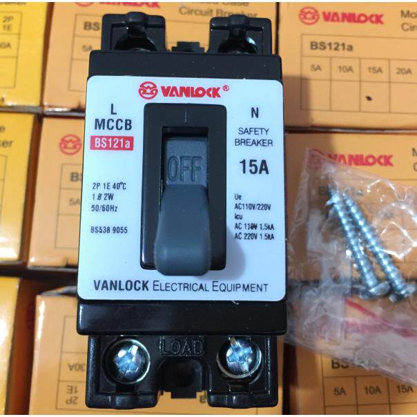 VANLOCK家用BS121a空气开关 15A-30A MCCB低压断路器过载保护